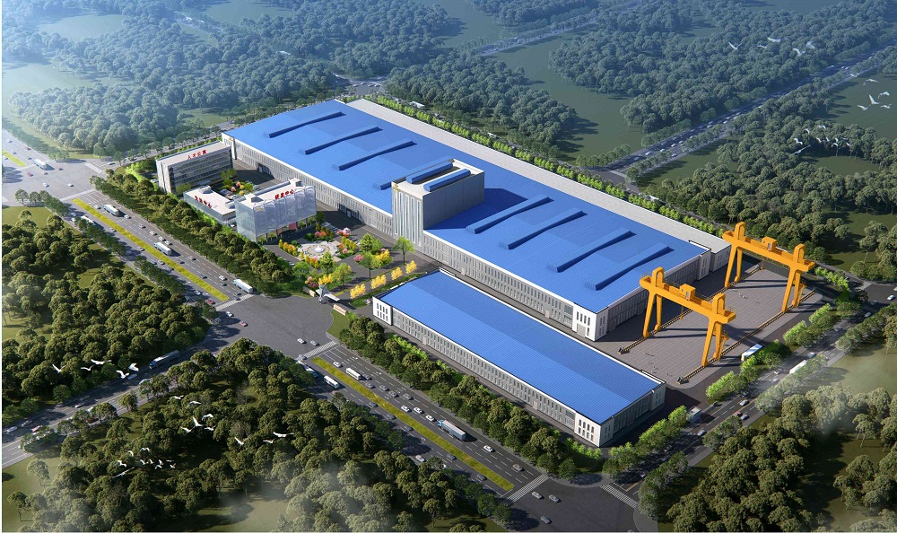 山東乾鋼金屬科技有限公司鳥瞰圖 山東乾鋼金屬科技有限公司鳥瞰圖