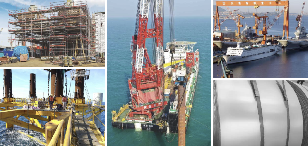 乾鋼科技鋅鋁鎂產品應用領域