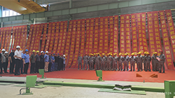 【乾鋼科技】——熱烈祝賀乾鋼科技【酸軋產(chǎn)品】第一卷成功下線!